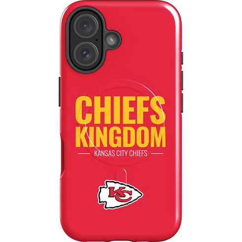 NFL Kansas City Chiefs Team Motto iPhone 16 Plus Magsafe Impact Case